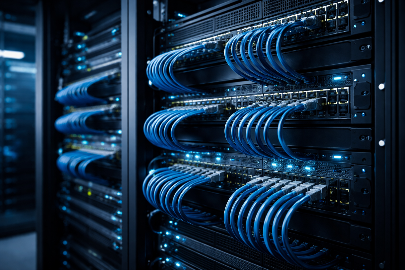 IT infrastructure server rack